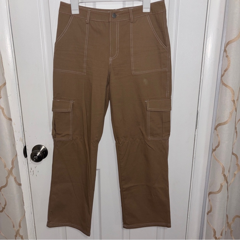 Brown Cargo Pants